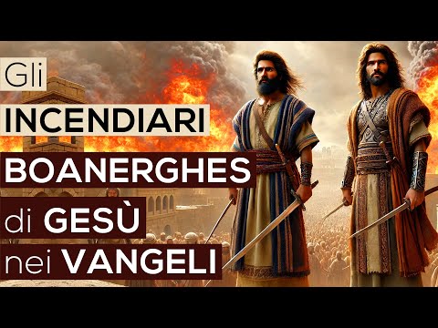 Gli INCENDIARI BOANERGHES di GESÙ nei VANGELI (Bibbia - Vangelo)