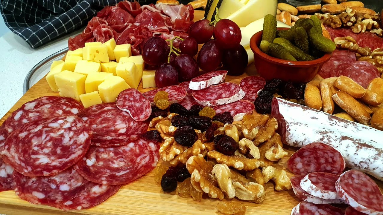 Tabla de embutidos y quesos para FIESTAS Y CELEBRACIONES