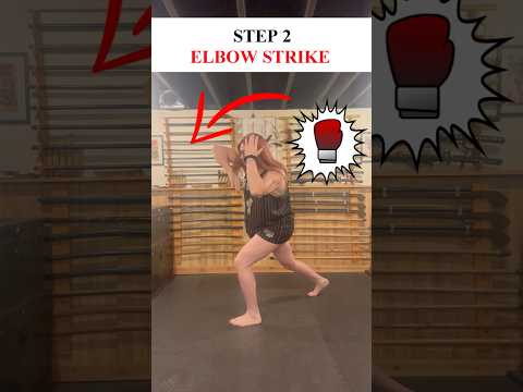 How To Do MUAY THAI Feint + Elbow Strike 🥊 #Shorts #MMA #Kickboxing