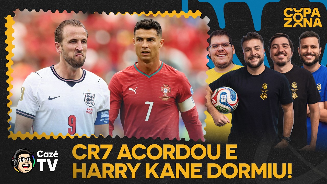 O PAPAI CHEGOU! CRISTIANO RONALDO LIDERÁ VITÓRIA DE PORTUGAL E INGLATERRA DECEPCIONA | COPAZONA