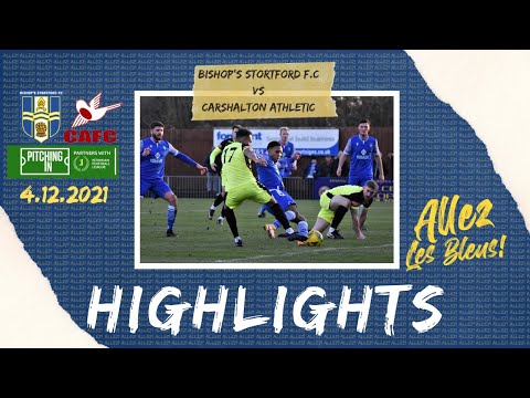 HIGHLIGHTS! Bishop's Stortford F.C vs Carshalton Athletic F.C