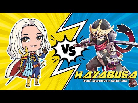 LANCELOT VS HAYABUSA AGGRESSIVE IN JUNGLER LANE! LANCELOT GAMEPLAY