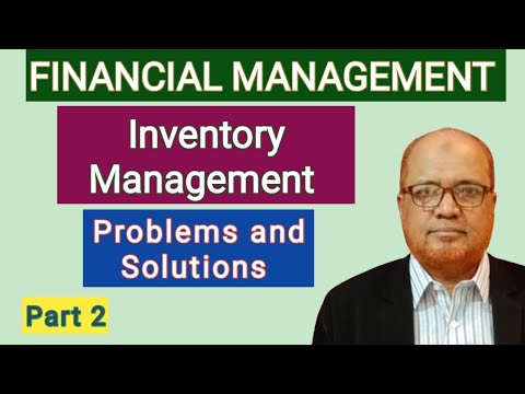 Financial Management I Cash Management I Problems and Solutions I Part 5 I Hasham Ali Khan I