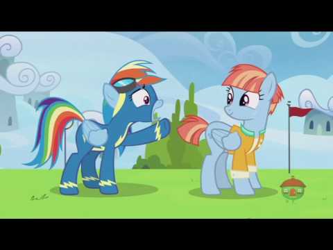 Raibow Dash's parents seeing their daughter as a Wonderbolt [Canada release]