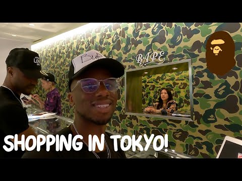 I FLEW to TOKYO Just to SHOP! (BAPE in SHIBUYA) ✈️🛍️