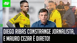 ‘Isso é bagunça, o Diego não é dono do Flamengo’: Mauro Cezar comenta constrangimento a jornalista