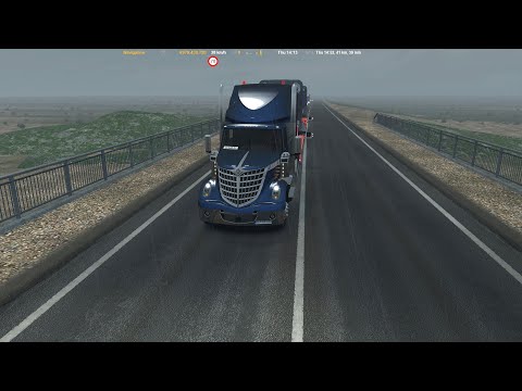 ETS2 1.37.1.6s The Great Steppe v1.36 [Kazakhstan] Aktau - Beyneu | International Lonestar | 1440p