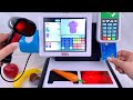Toy Asmr American Cash Register PlaySet ASMR Satisfying With Unboxing No Talking Review Toys