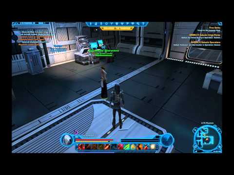 Ghost on Imperial Agent Ship