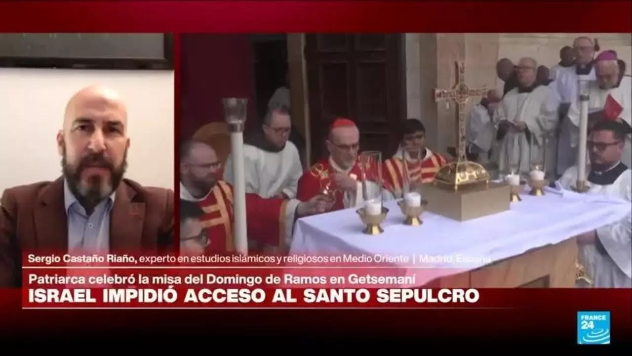 Sergio Castaño Riaño: "Nunca se había prohibido celebraciones católicas en el Santo Sepulcro"