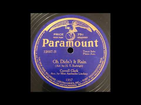 Video thumbnail for Oh Didn’t It Rain