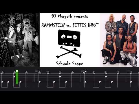Rammstein x Fettes Brot - Schwule Sonne (Drum Score)