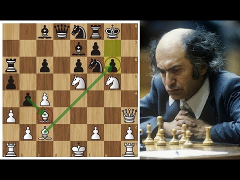 Михаил Таль ЖЕРТВУЕТ фигуры и пешки, уничтожая защиту Каро-Канн!  Шахматы