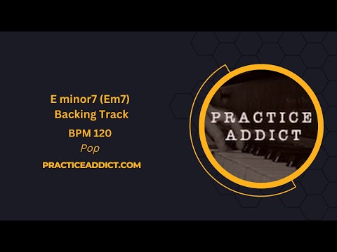 E minor7 (Em7) Modal backing track for Music Practice