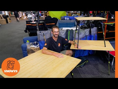 Zempire Kitpac Pro Bamboo Camping Table