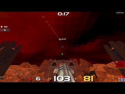 Quake announcer: Hory sh*t (air rocket :D)