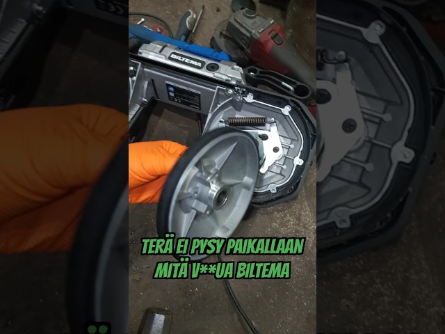 Bilteman vannesahan korjaus - terä ei pysy paikallaan! #Shorts