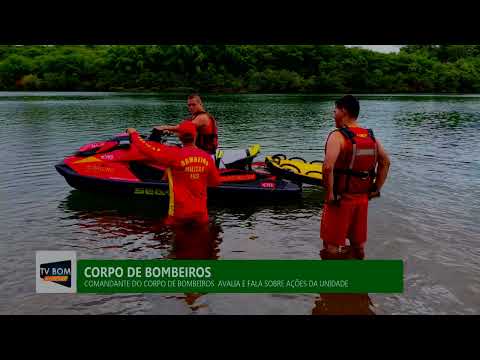 COMANDANTE DO CORPO DE BOMBEIROS FALOU SOBRE AS ÚLTIMAS DUAS OCORRÊNCIAS NO RIO MEIA PONTE