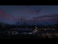 Ambient Night View Of Los Santos Skyscrapers City Sounds Ambience ASMR