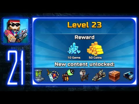 Pixel Gun 3D - Gameplay Walkthrough Part 21 - Level 23