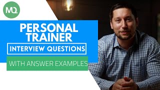 Personal Trainer Interview Questions with Answer Examples