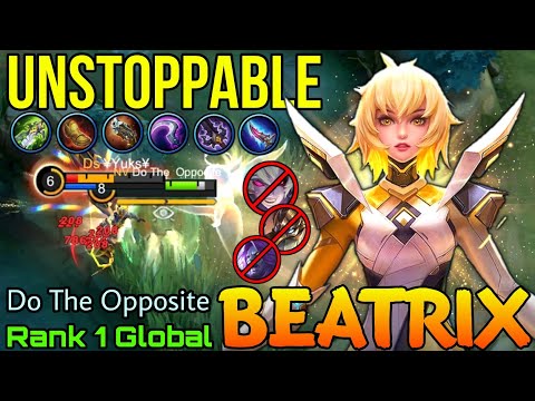 Beatrix 100% Unstoppable Marksman - Top 1 Global Beatrix by Do The Opposite - Mobile Legends