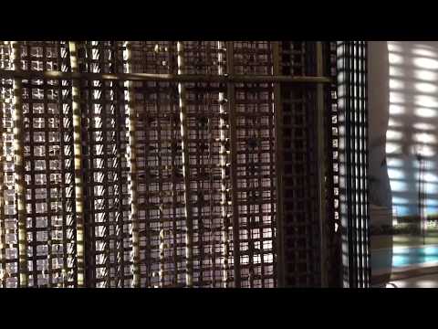 AMAZING Main 1888 Brass Gated/Caged OTIS Traction Elevator @ Hotel Del Coronado, Coronado, CA