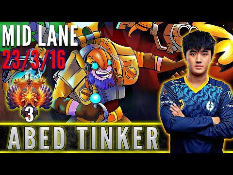 EG.Abed  [ Tinker ]  Mid Lane Pro Gameplay  [ Patch 7.32c ]  Dota 2 Full Game