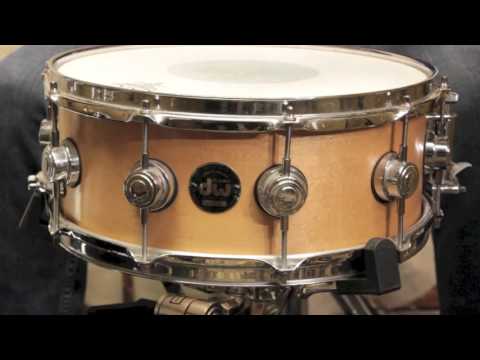 DW 14x5.5" 10+6 Pre-Collector's Series Snare Drum Demo by Tim Baltes – Drum Digest