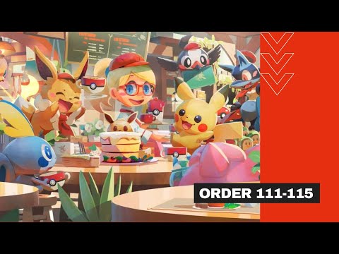 POKEMON CAFE MIX (ORDER 111-115)