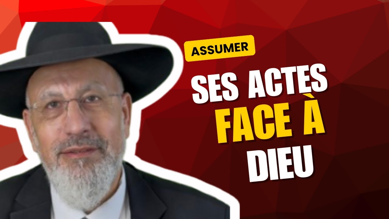 Assumer ses actes face à Dieu..Leilouy Nichmat du Rav Sauveur Ichoua ben Zahara Zal