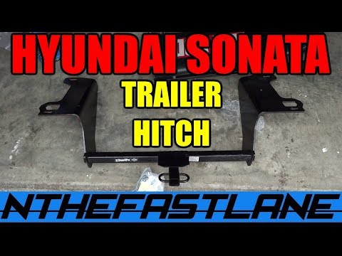 ▶️Hyundai Sonata Trailer Hitch Install 2011-2017🛠️