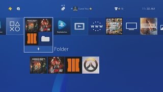 How to Add a Folder for your Games on PS4