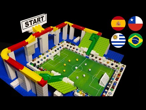 Marble soccer world cup 2022 - Final 4 Championship - carrera canicas