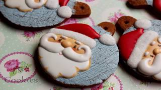 Santa Claus Galleta Navidad - Santa Christmas Cookies