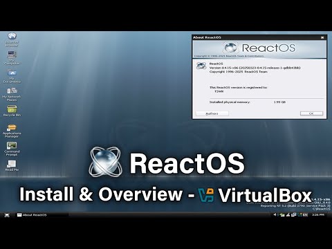 ReactOS : The Windows-like Operating System