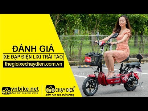 Đánh giá xe đạp điện Lixi Trái Táo