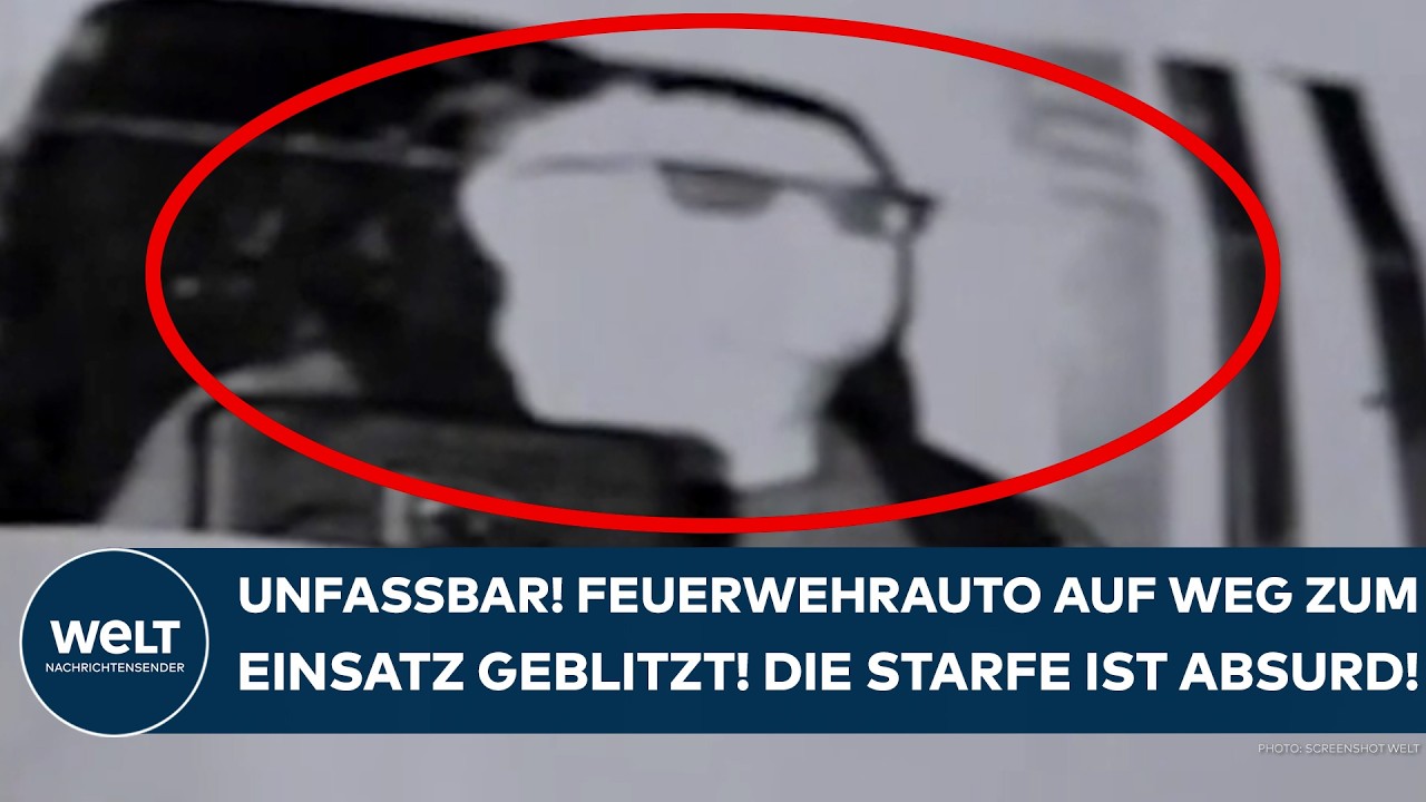 SACHSEN: 340 Euro Strafe? Feuerwehrmann auf Einsatzfahrt geblitzt! Fall sorgt für Empörung!