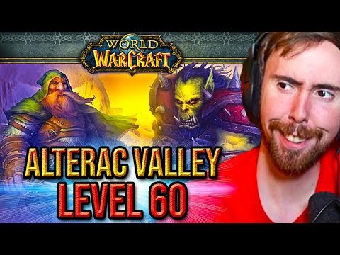 Asmongold Takes Part In The 15th Anniversary Alterac Valley Event At Level 60 (Patch 8.2.5 PTR)