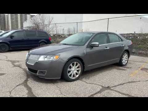 2012 Lincoln MKZ 4dr Sdn FWD in Sterling Gray Metallic for sale at Kitchener Chrysler Dodge Jeep Ram in Kitchener, ON