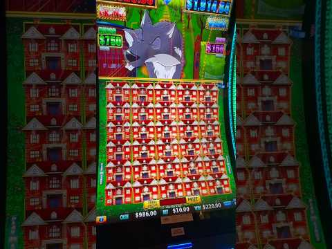 INSANE HUFF N EVEN MORE PUFF JACKPOT!! SUPER MANSION FEATURE! #slots #jackpot #casino #slot #vegas