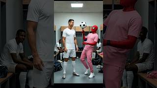 1 Finger ⚽ Challenge 😱 | Ronaldo vs Spider-Man 🔥 | #spiderman #ronaldo #shorts #viralshorts