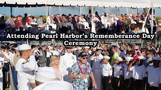 Attending the Pearl Harbor Remembrance Day Ceremony