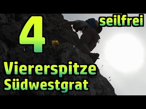 Viererspitze Südwestgrat seilfrei (Karwendel) & Kreuzwand (Himmelfahrtskommando 2020) №310