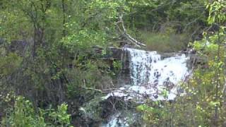 preview picture of video 'RainWater Waterfall Boone County Arkansas April 25,2011'