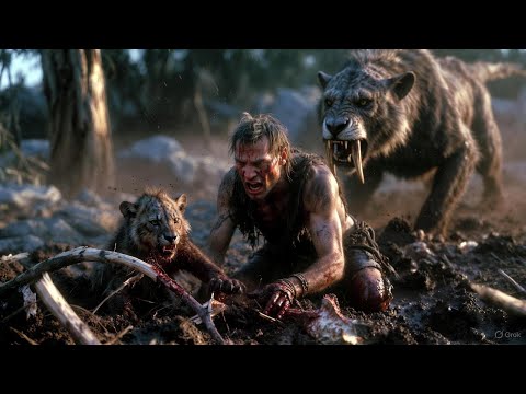 Millions of Years Ago – A Prehistoric Hunter Saved a Baby Sabertooth and Paid the Price