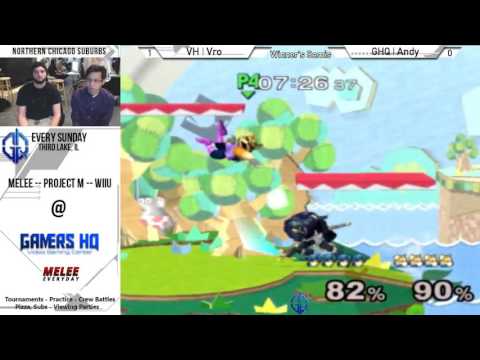 GHQ Weekly [1/24/16] - WS: VH.ME | Vro (Marth) vs. GHQ | Andy (Fox)