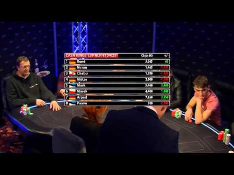 CASH KINGS E39 1/2 - de - NLH 10/25 - Live cash game poker show