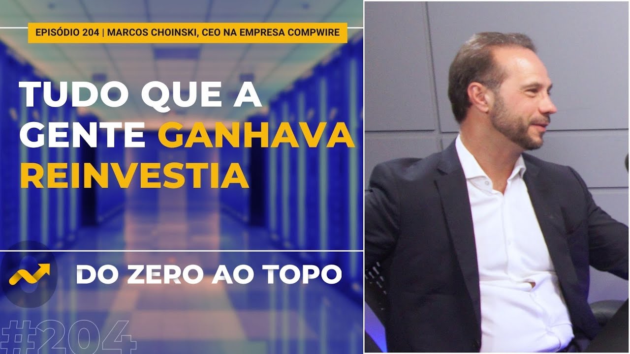 Empreender vai além do sonho, explica Marcos Choinski
