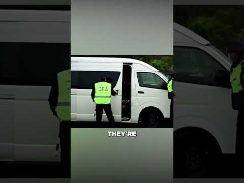 Cops pull over a Special Forces van